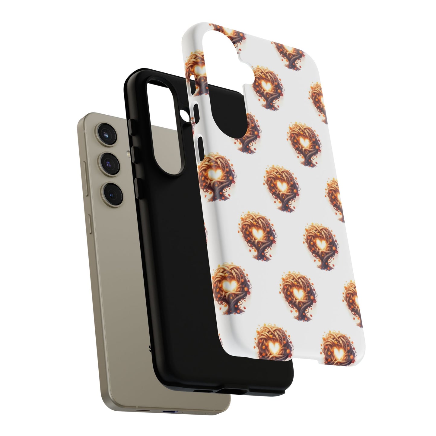 Stylish Phone Case, Tough Cases with Unique Design, Durable Smartphone Cover, Gift for Tech Lovers, Trendy Phone Accessory, Autumn Design