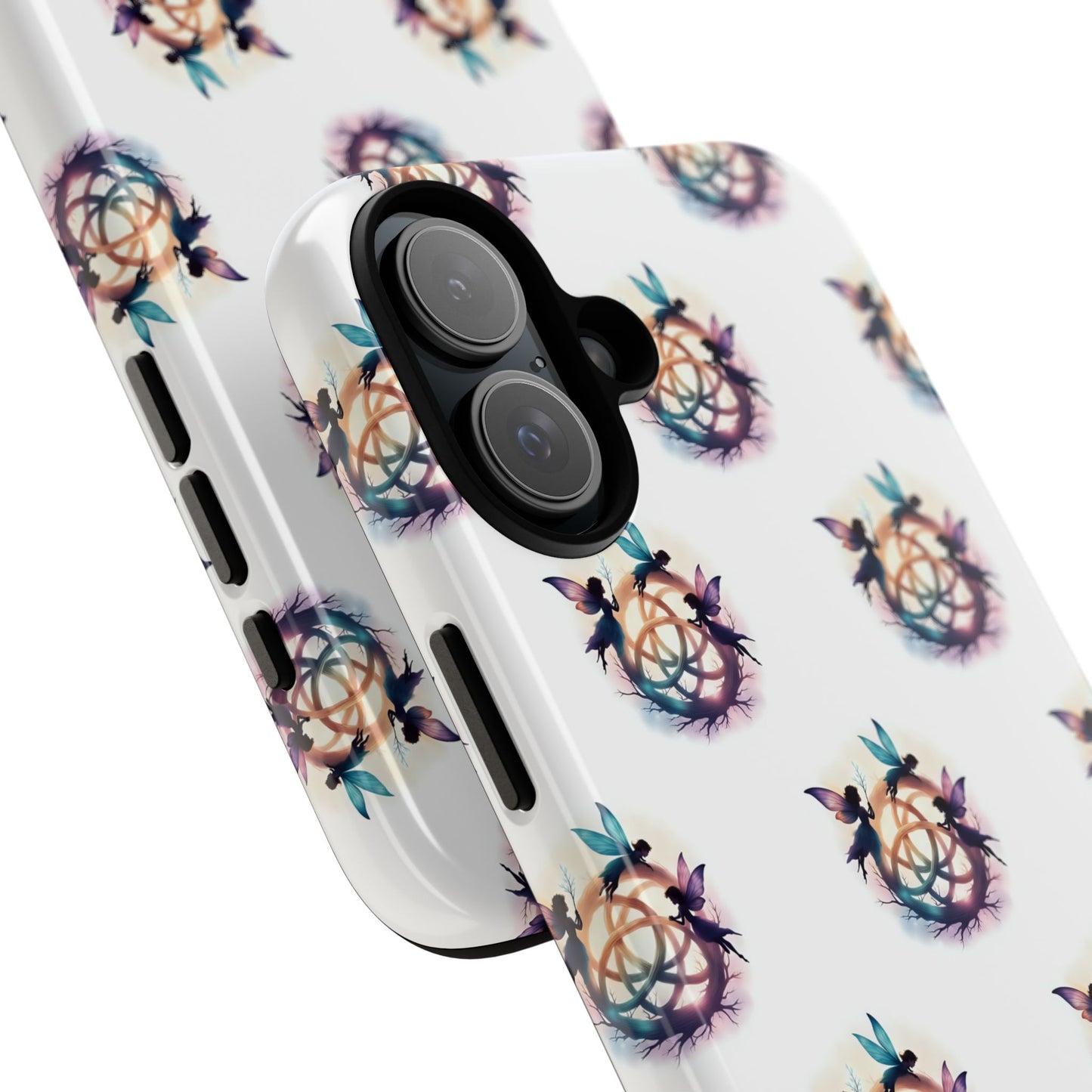 Tough Cases - Celtic Fairies Phone Case, Colorful Phone Cover, Fairy Lover Gift, Trendy Smartphone Accessory