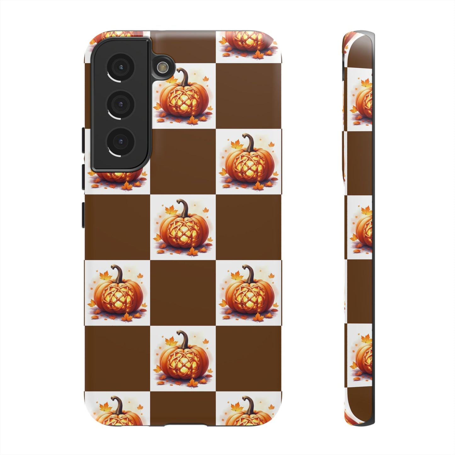 Pumpkin Phone Case, Fall Decor, Halloween Gift, Autumn Accessories, Cute Smartphone Cover, Tough Cases - Celtic Scents