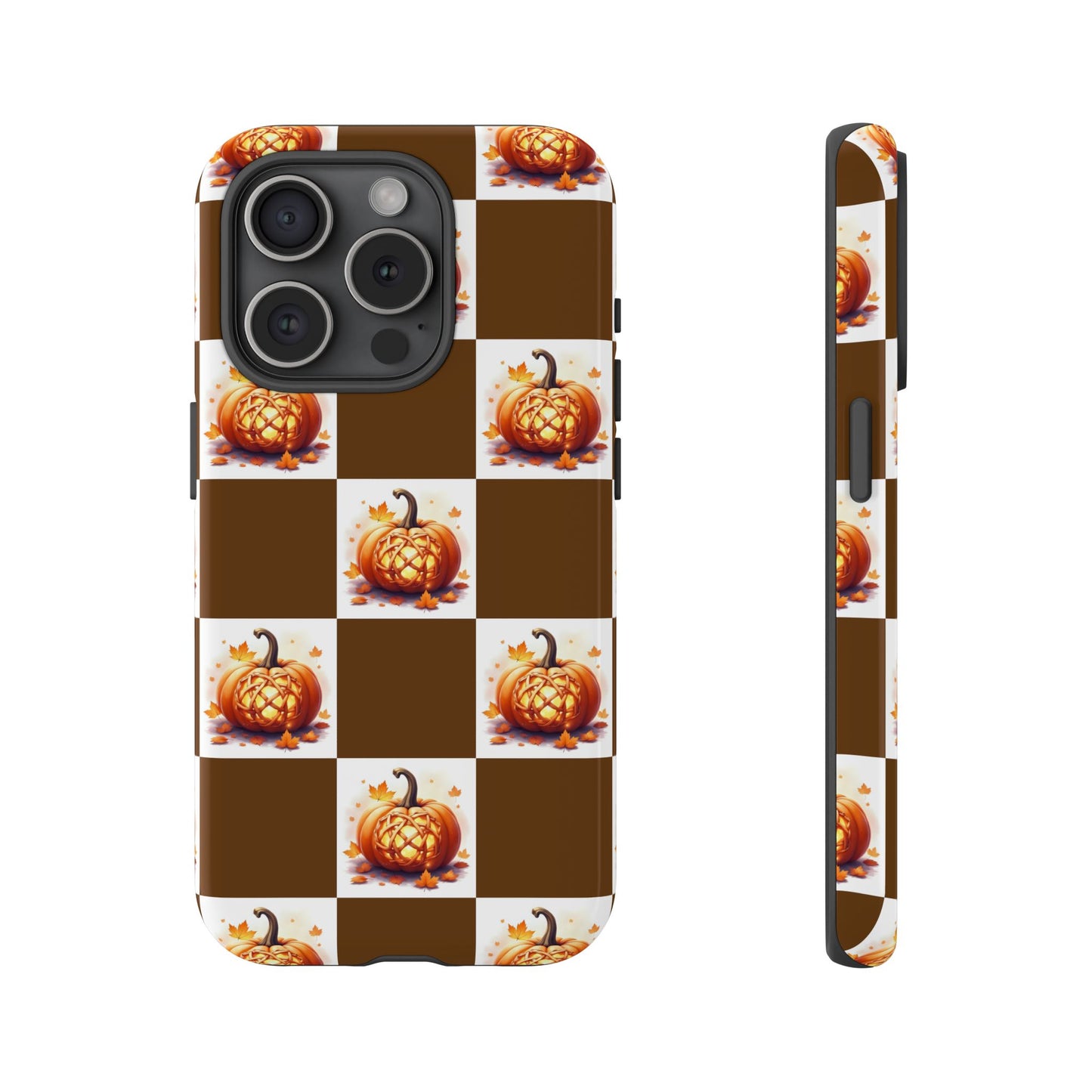 Pumpkin Phone Case, Fall Decor, Halloween Gift, Autumn Accessories, Cute Smartphone Cover, Tough Cases