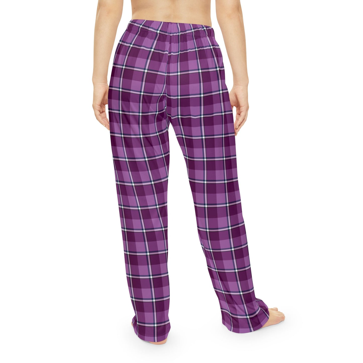 Cozy Plaid Women's Pajama Pants, Relaxed Fit Sleepwear, Cute Lounge Pants, Gift for Her, Stylish Nightwear, Comfortable PJS - Celtic Scents