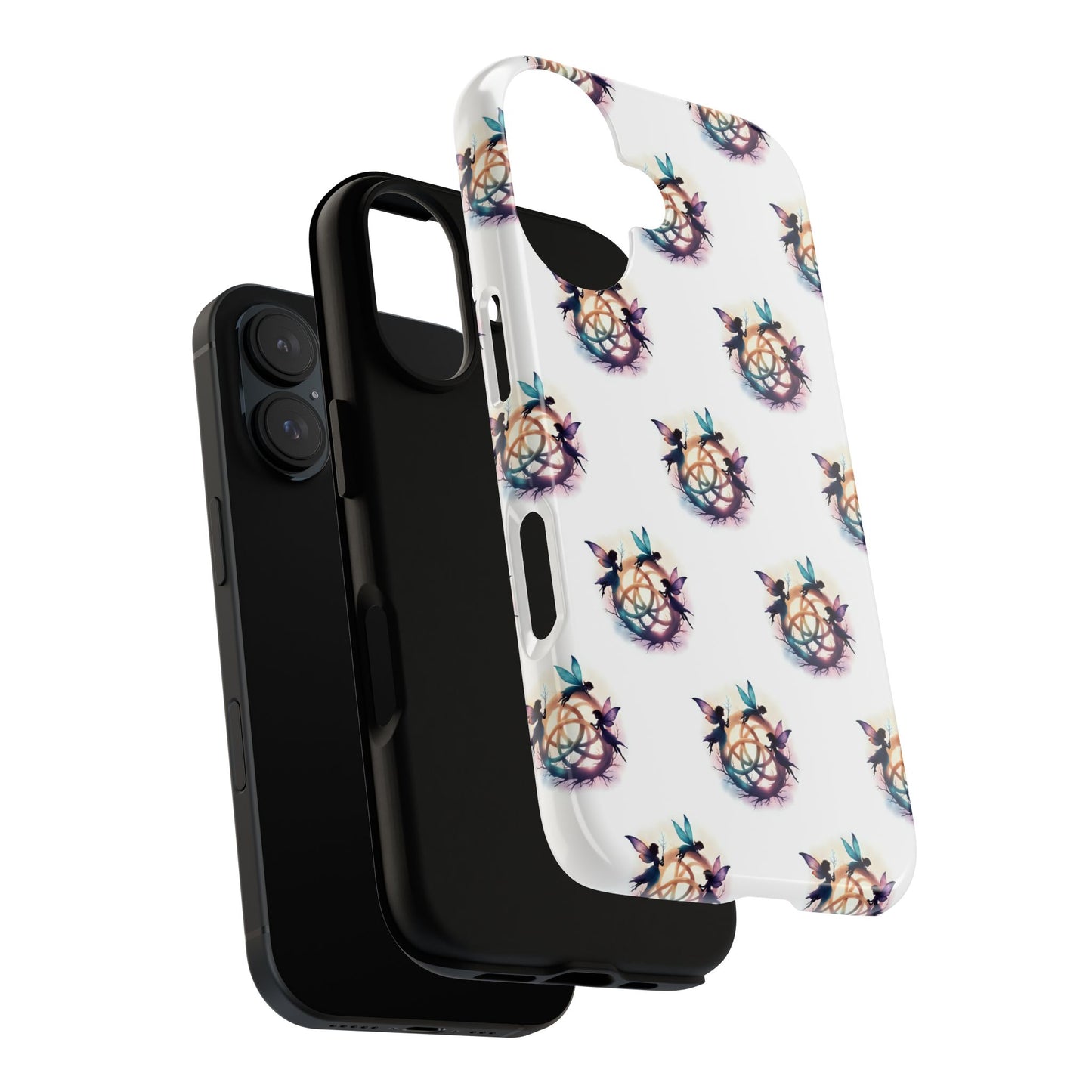 Tough Cases - Celtic Fairies Phone Case, Colorful Phone Cover, Fairy Lover Gift, Trendy Smartphone Accessory