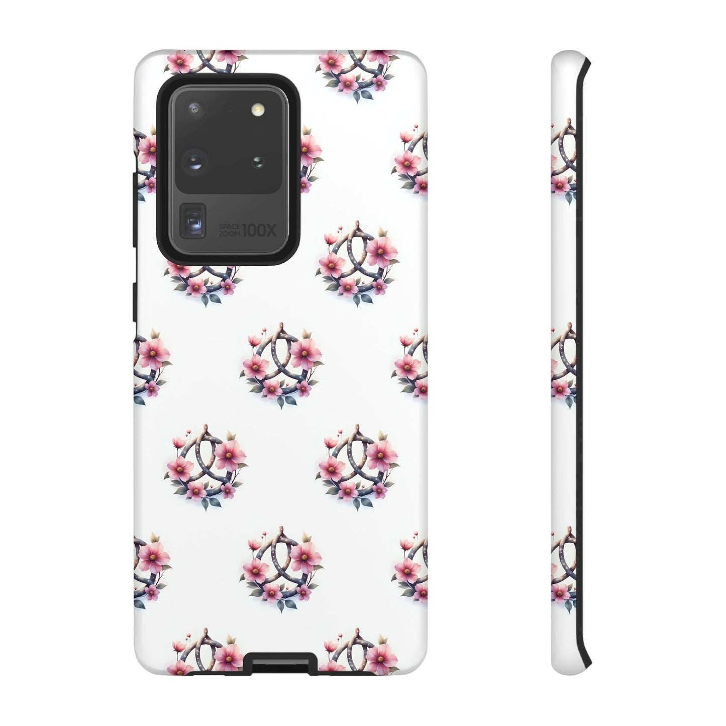 Floral Phone Case, Tough Phone Cover, Cute Protection for Mobile, Gift for Her, Celtic Knot Floral Pattern Case - Celtic Scents