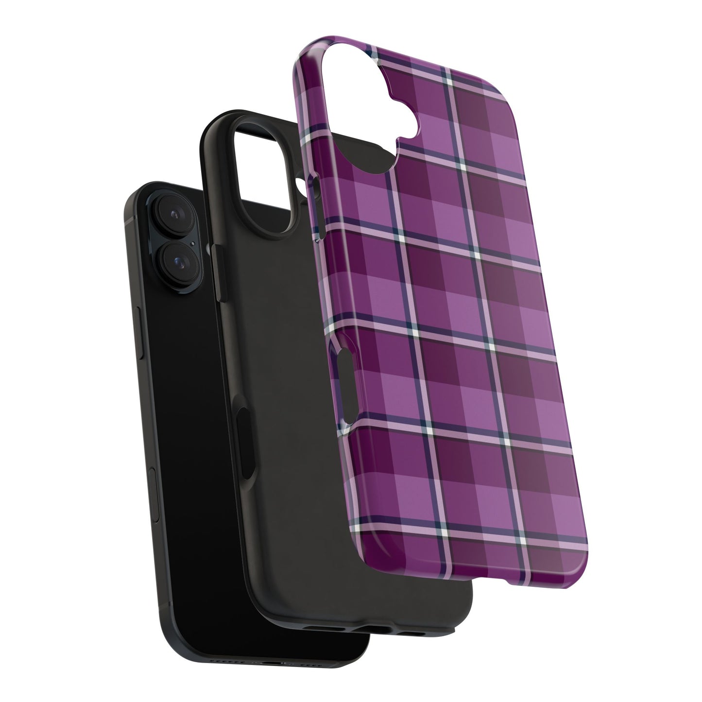 Plaid Tough Phone Case, Stylish Cell Phone Cover for All Occasions, Perfect Gift for Tech Lovers
