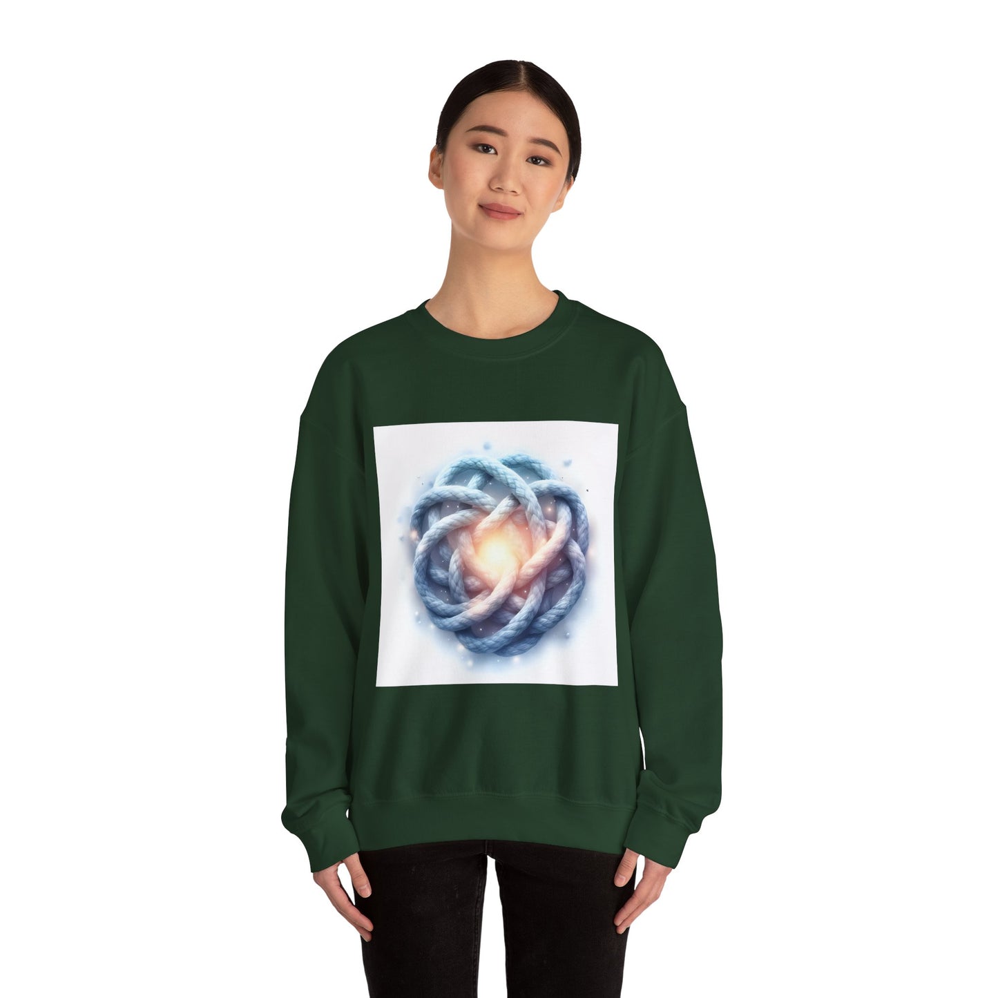 Cozy Artistic Crewneck Sweatshirt with Unique Design, Unisex Sweatshirt, Casual Fashion, Gift for Art Lovers, Comfortable Layering Piece - Celtic Scents
