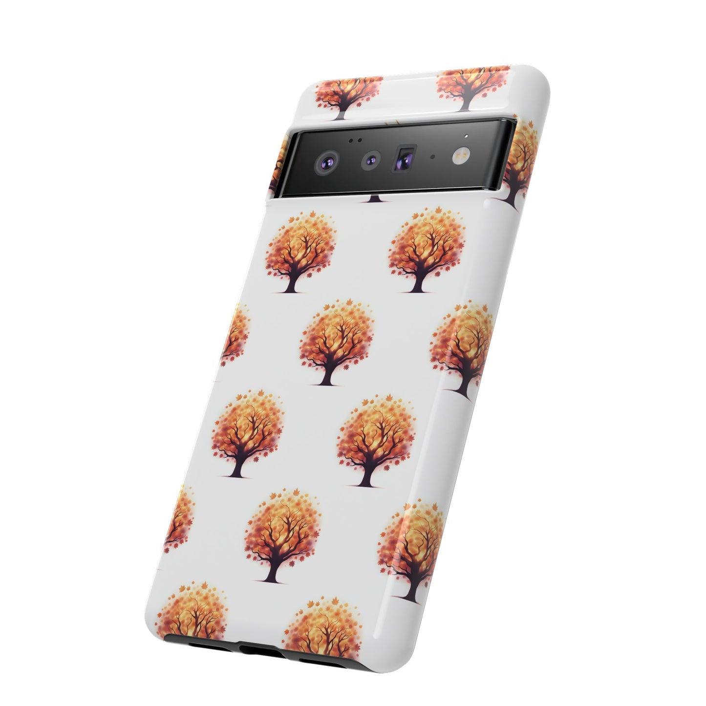 Autumn Tree Phone Case, Fall Phone Cover, Nature Inspired Case, Gift for Outdoorsy Friends, Seasonal Accessories, Eco-Friendly Phone Case