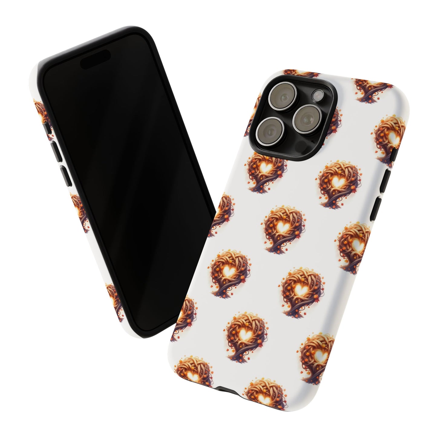 Stylish Phone Case, Tough Cases with Unique Design, Durable Smartphone Cover, Gift for Tech Lovers, Trendy Phone Accessory, Autumn Design