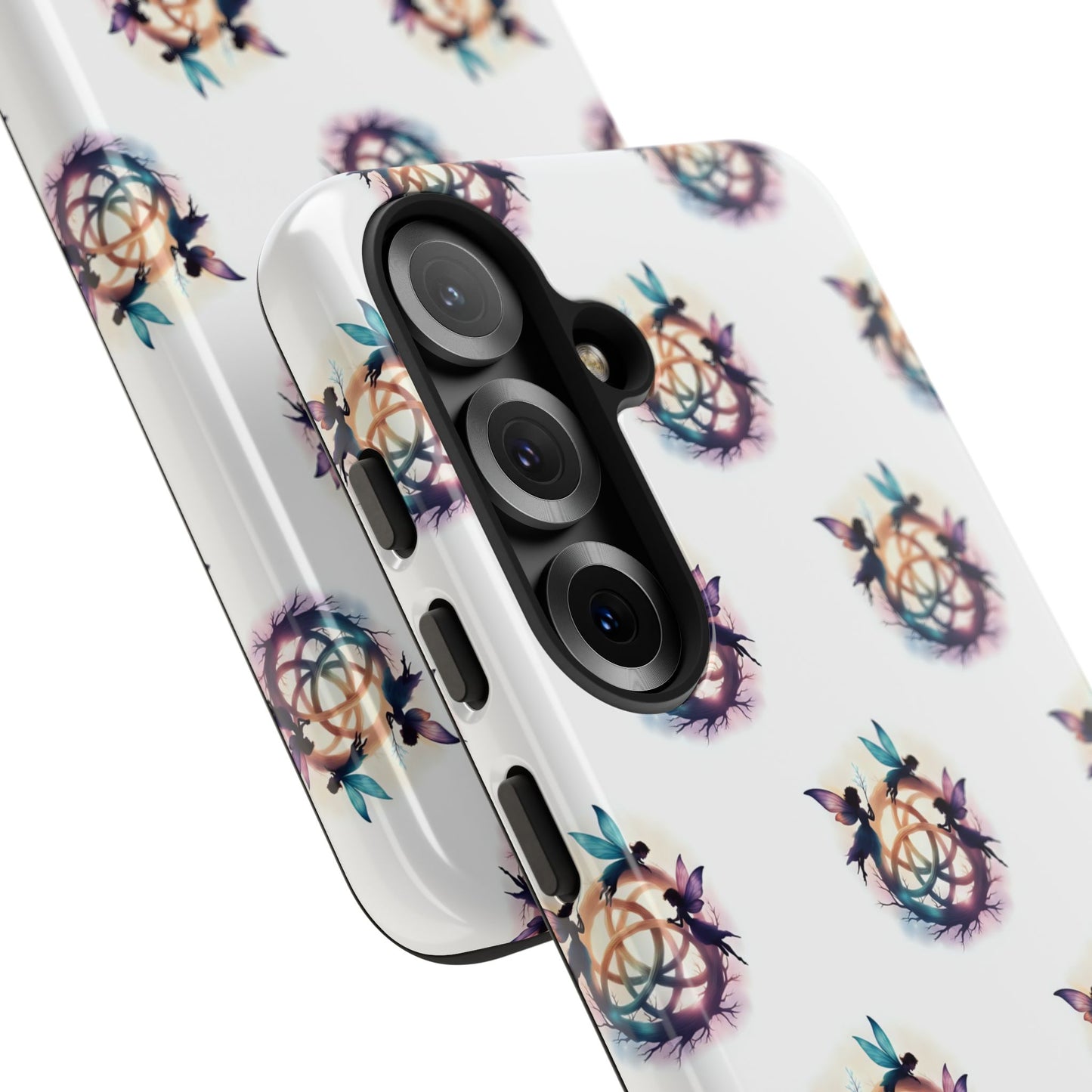 Tough Cases - Celtic Fairies Phone Case, Colorful Phone Cover, Fairy Lover Gift, Trendy Smartphone Accessory