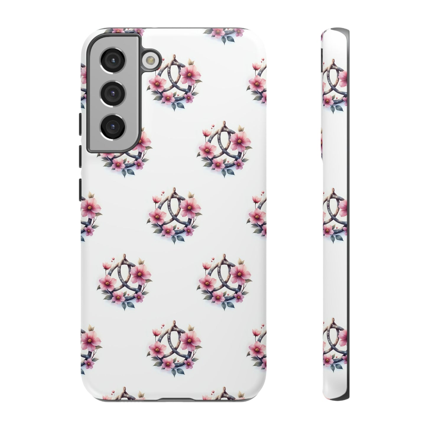 Floral Phone Case, Tough Phone Cover, Cute Protection for Mobile, Gift for Her, Celtic Knot Floral Pattern Case - Celtic Scents