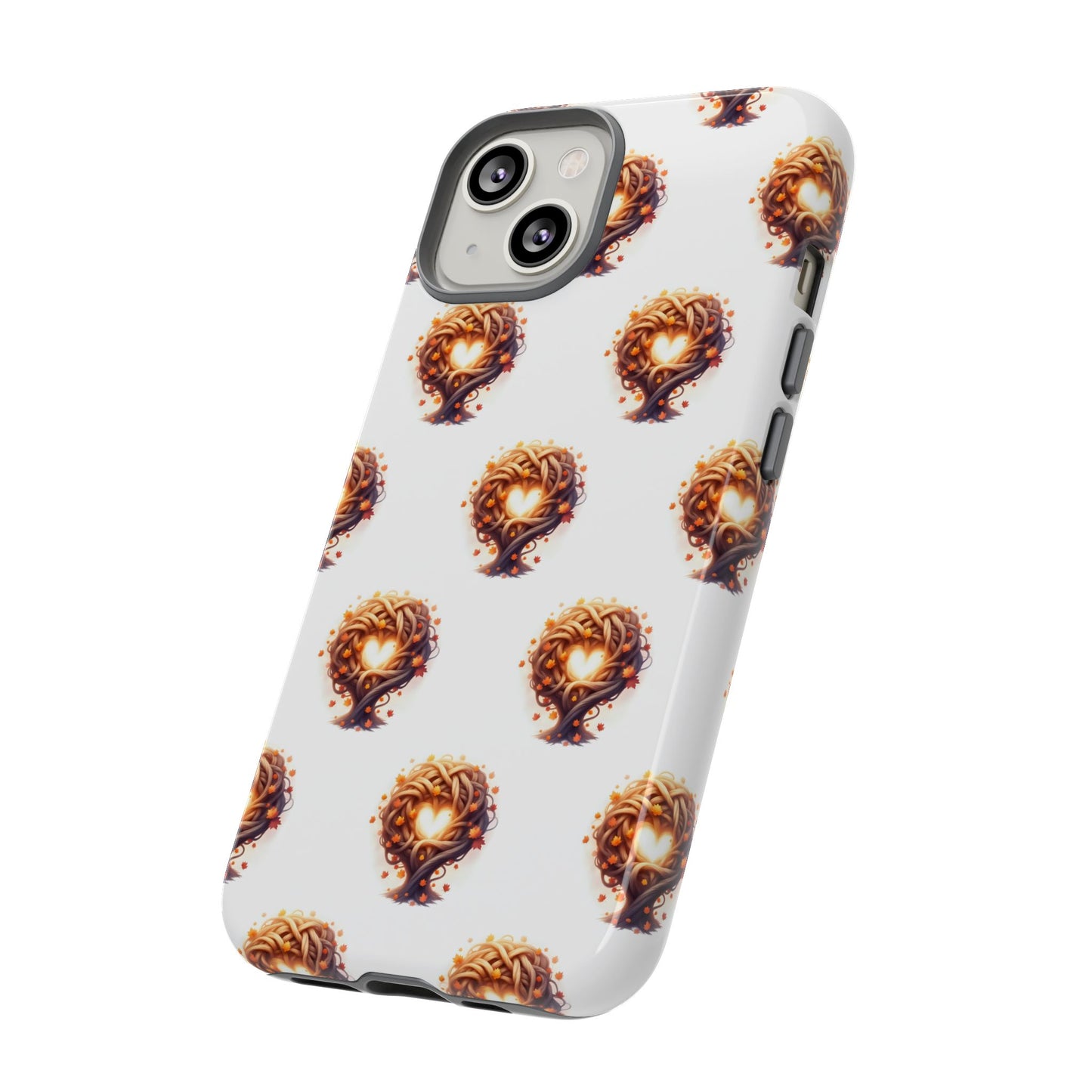 Stylish Phone Case, Tough Cases with Unique Design, Durable Smartphone Cover, Gift for Tech Lovers, Trendy Phone Accessory, Autumn Design