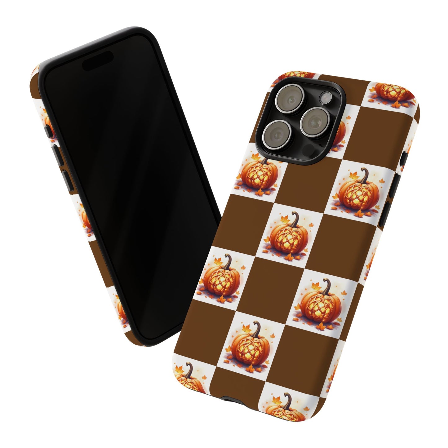 Pumpkin Phone Case, Fall Decor, Halloween Gift, Autumn Accessories, Cute Smartphone Cover, Tough Cases