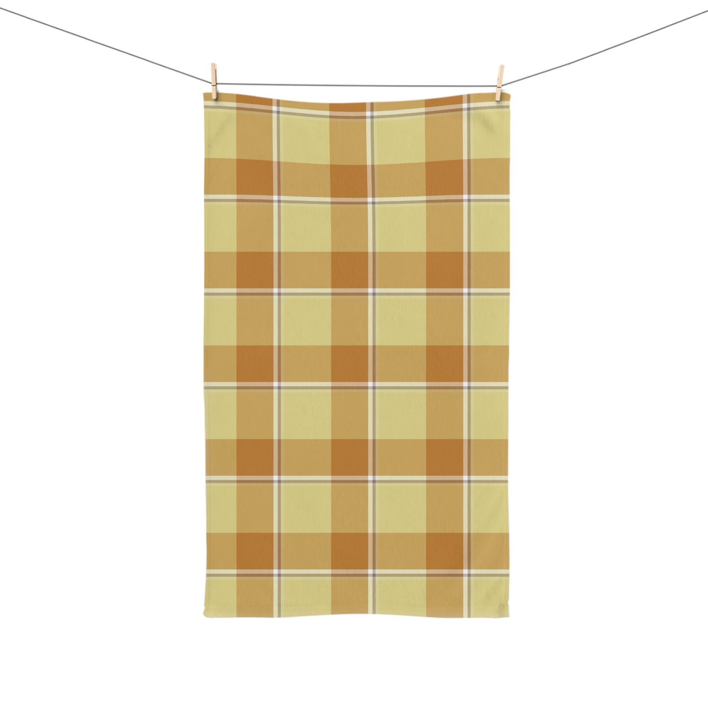 Warm Plaid Hand Towel, Cozy Kitchen Essential, Rustic Decor, Fall Vibes - Celtic Scents