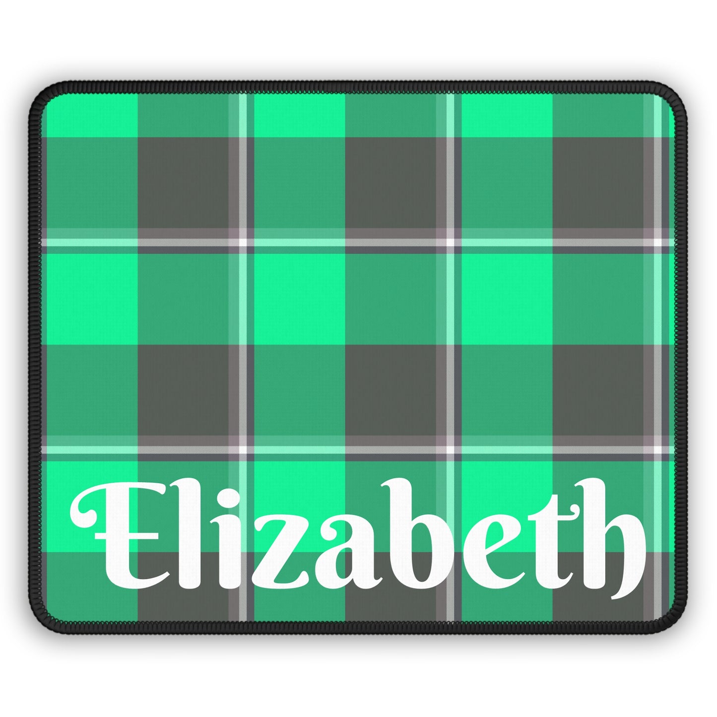 Personalized Gaming Mouse Pad, Plaid Mousepad, Custom Desk Decor, Computer Accessories, Gamer Gift, Unique Office Supplies - Celtic Scents