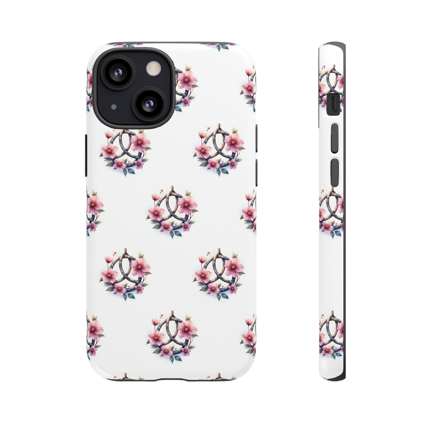 Floral Phone Case, Tough Phone Cover, Cute Protection for Mobile, Gift for Her, Celtic Knot Floral Pattern Case - Celtic Scents