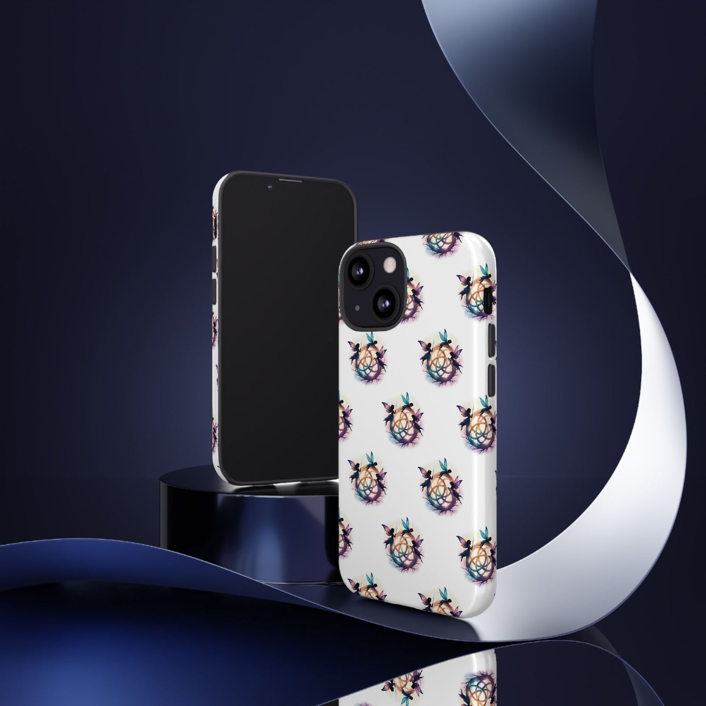 Tough Cases - Celtic Fairies Phone Case, Colorful Phone Cover, Fairy Lover Gift, Trendy Smartphone Accessory