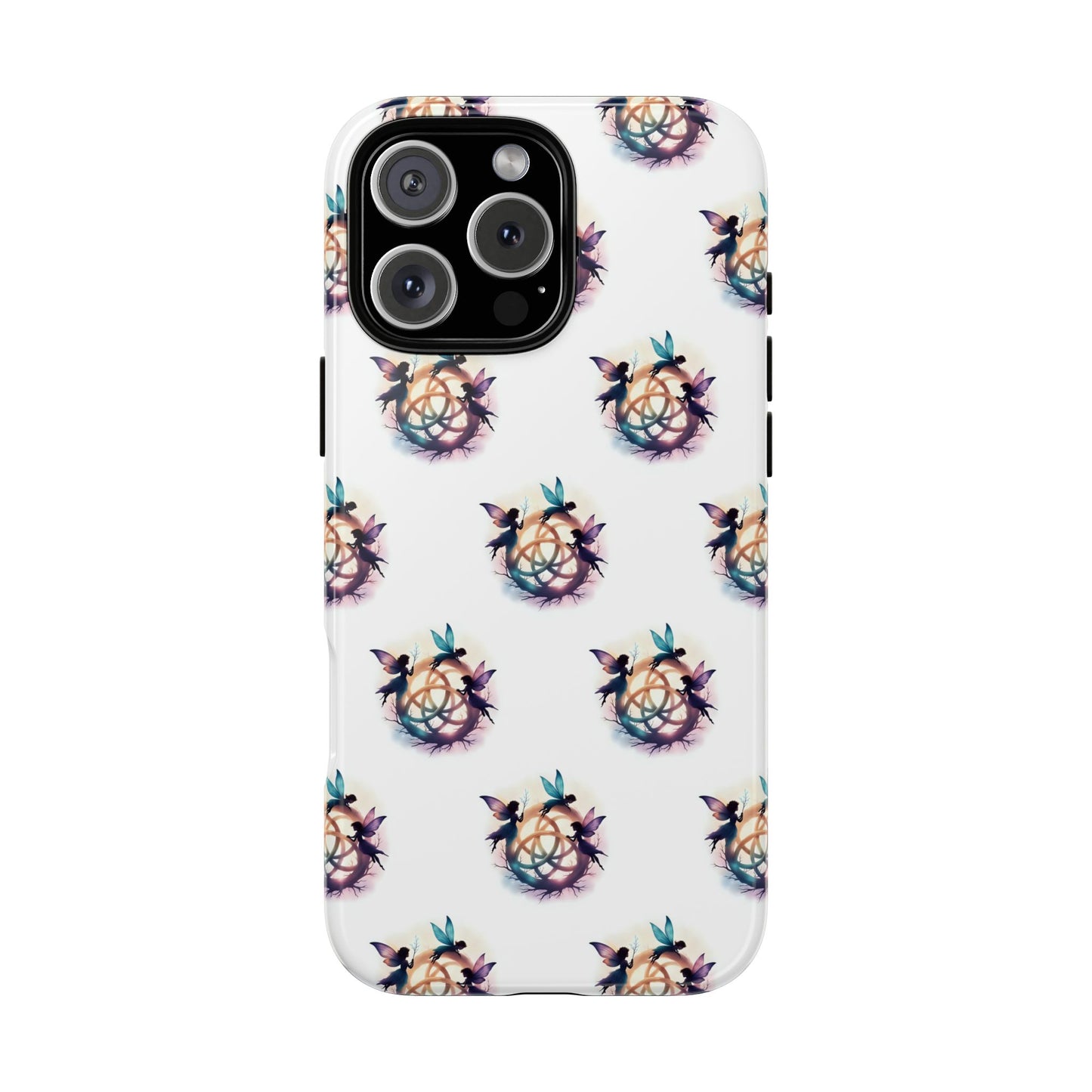 Tough Cases - Celtic Fairies Phone Case, Colorful Phone Cover, Fairy Lover Gift, Trendy Smartphone Accessory