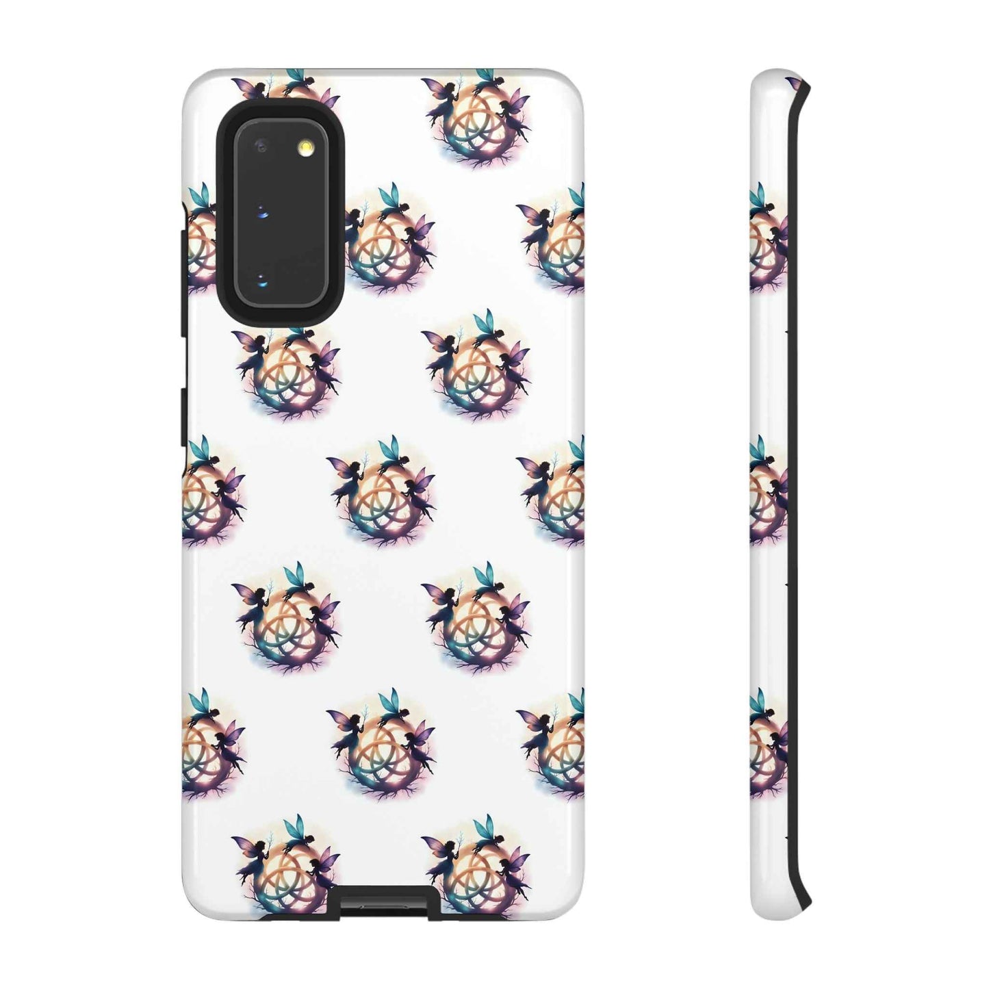 Tough Cases - Celtic Fairies Phone Case, Colorful Phone Cover, Fairy Lover Gift, Trendy Smartphone Accessory