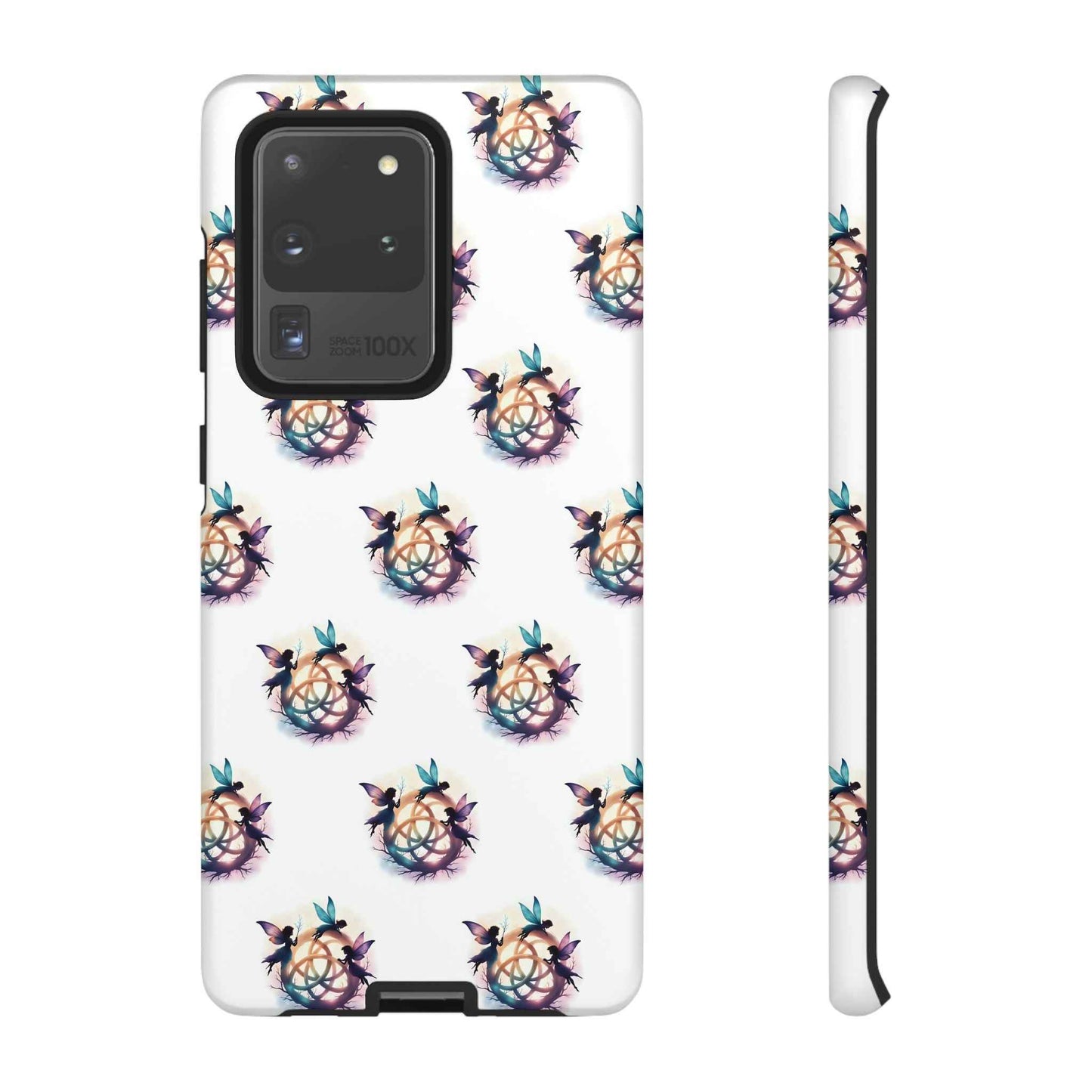 Tough Cases - Celtic Fairies Phone Case, Colorful Phone Cover, Fairy Lover Gift, Trendy Smartphone Accessory