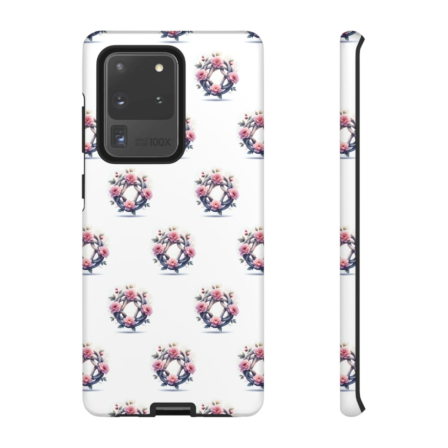 Floral Phone Case, Tough Cases for Women, Cute Celtic Knot Floral Design iPhone Cover, Gift for Her, Stylish Tech Accessories - Celtic Scents