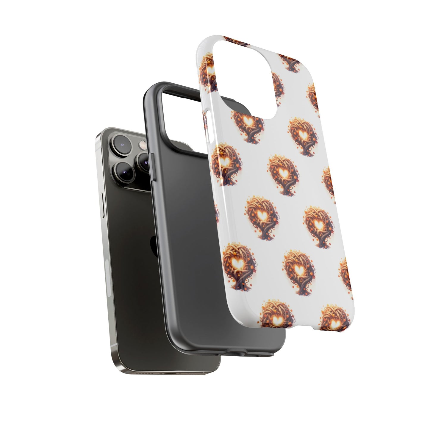 Stylish Phone Case, Tough Cases with Unique Design, Durable Smartphone Cover, Gift for Tech Lovers, Trendy Phone Accessory, Autumn Design