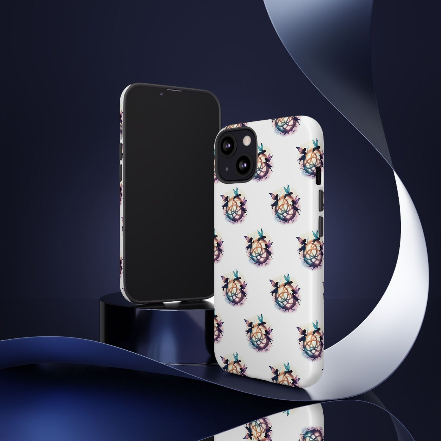 Tough Cases - Celtic Fairies Phone Case, Colorful Phone Cover, Fairy Lover Gift, Trendy Smartphone Accessory