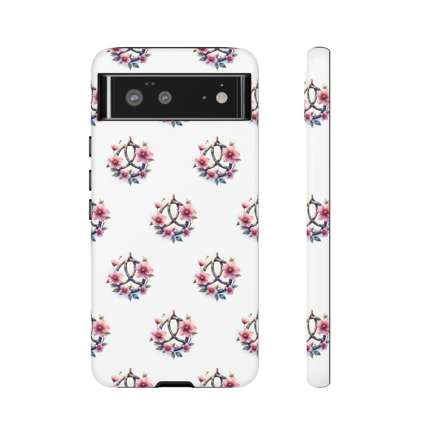 Floral Phone Case, Tough Phone Cover, Cute Protection for Mobile, Gift for Her, Celtic Knot Floral Pattern Case - Celtic Scents