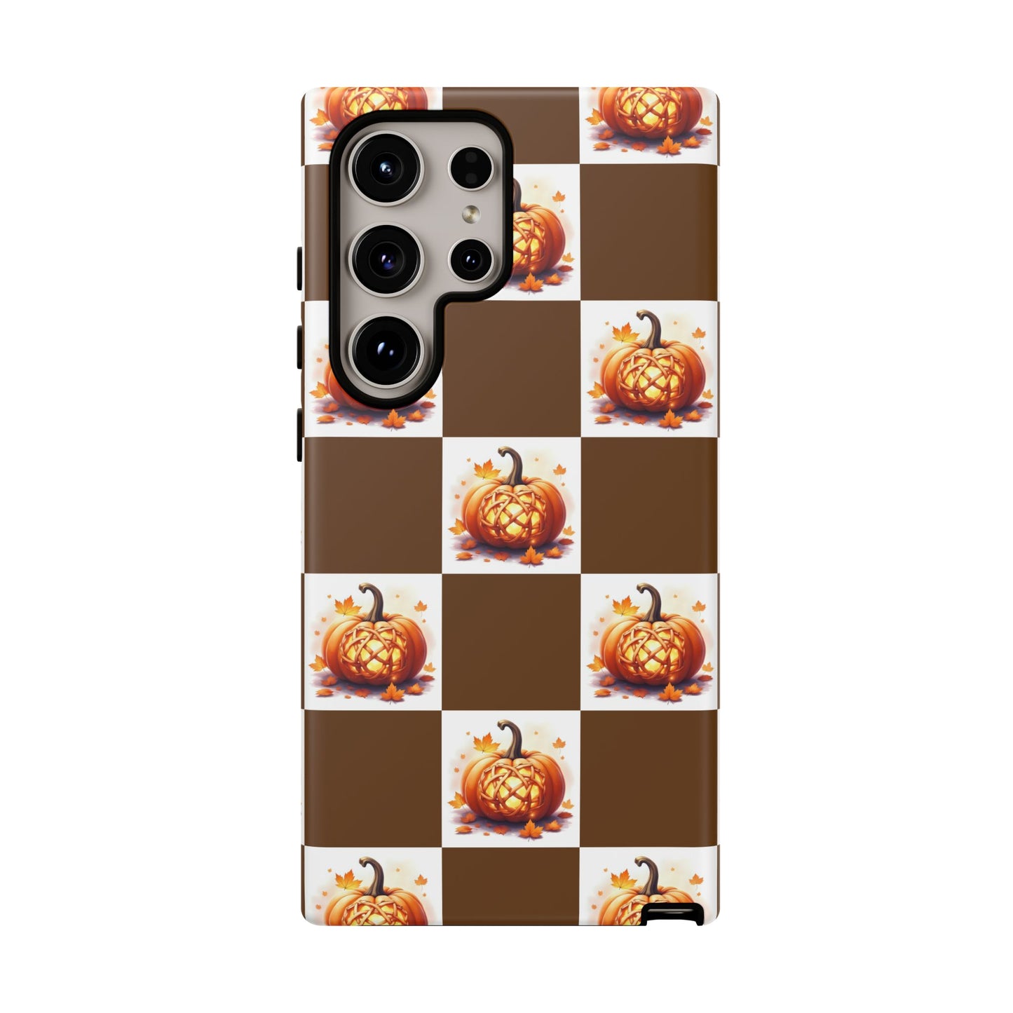 Pumpkin Phone Case, Fall Decor, Halloween Gift, Autumn Accessories, Cute Smartphone Cover, Tough Cases