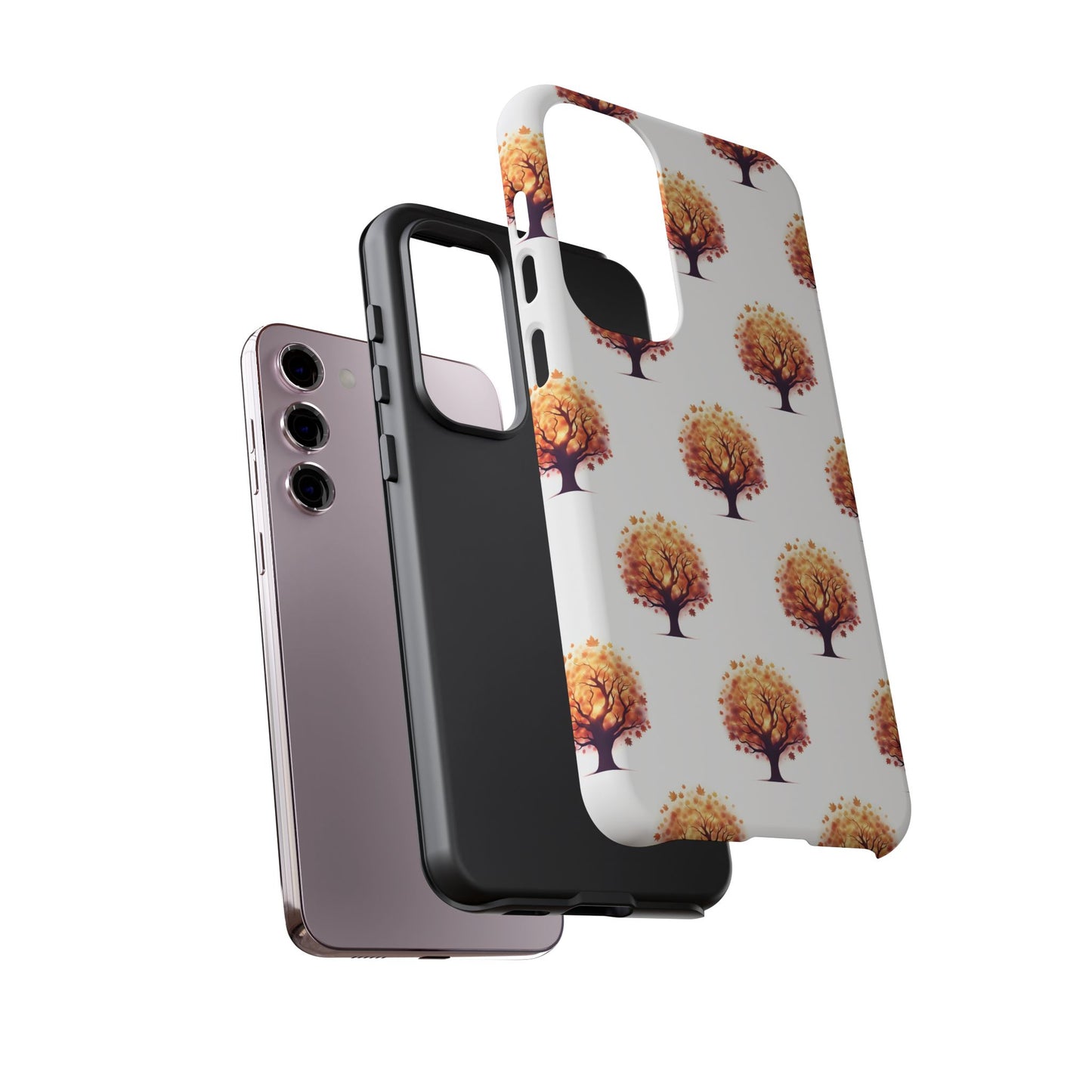 Autumn Tree Phone Case, Fall Phone Cover, Nature Inspired Case, Gift for Outdoorsy Friends, Seasonal Accessories, Eco-Friendly Phone Case