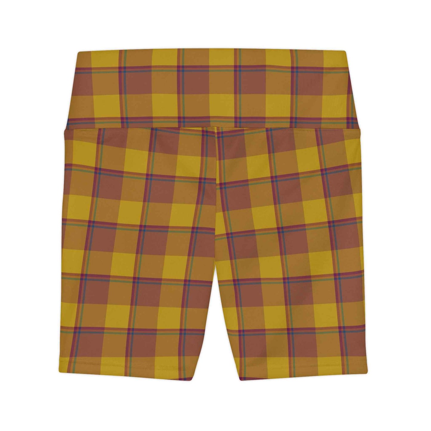 Stylish Women's Workout Shorts, Trendy Activewear, Summer Fitness Shorts, Gym Shorts, Plaid Athletic Bottoms, Comfortable Exercise Apparel