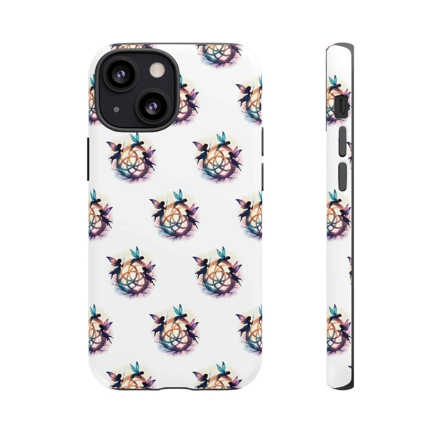 Tough Cases - Celtic Fairies Phone Case, Colorful Phone Cover, Fairy Lover Gift, Trendy Smartphone Accessory