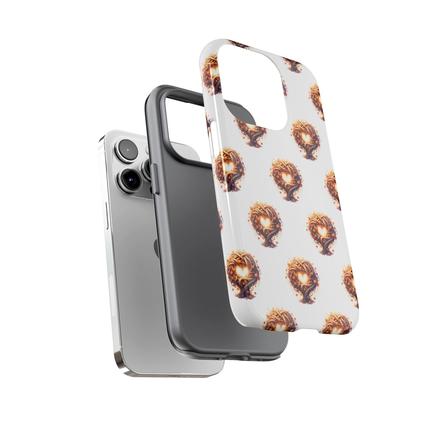 Stylish Phone Case, Tough Cases with Unique Design, Durable Smartphone Cover, Gift for Tech Lovers, Trendy Phone Accessory, Autumn Design