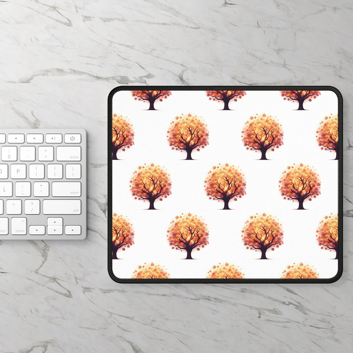 Autumn Trees Gaming Mouse Pad, Cozy Desk Accessory for Gamers, Gift for Nature Lovers, Fall Decor, Computer Accessories - Celtic Scents