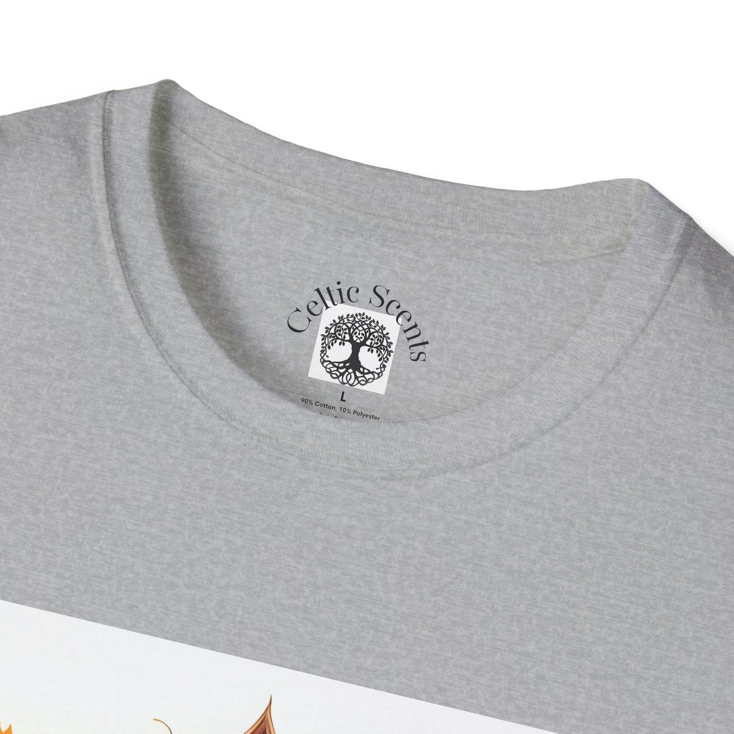 Autumn Pumpkin T-Shirt, Fall Tee, Halloween Shirt, Harvest Apparel, Thanksgiving Gift, Cozy Unisex Top - Celtic Scents