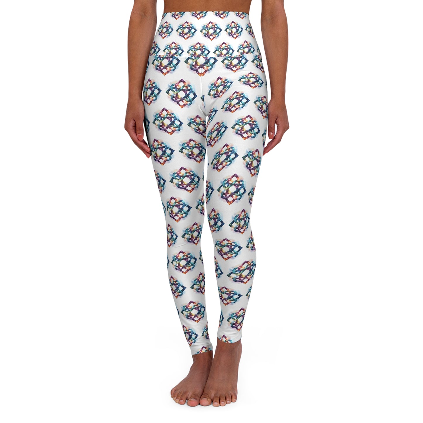 High Waisted Yoga Leggings, Stylish Activewear, Fitness Leggings, Yoga Gear, Trendy Sportswear, Exercise Pants, Workout Apparel - Celtic Scents