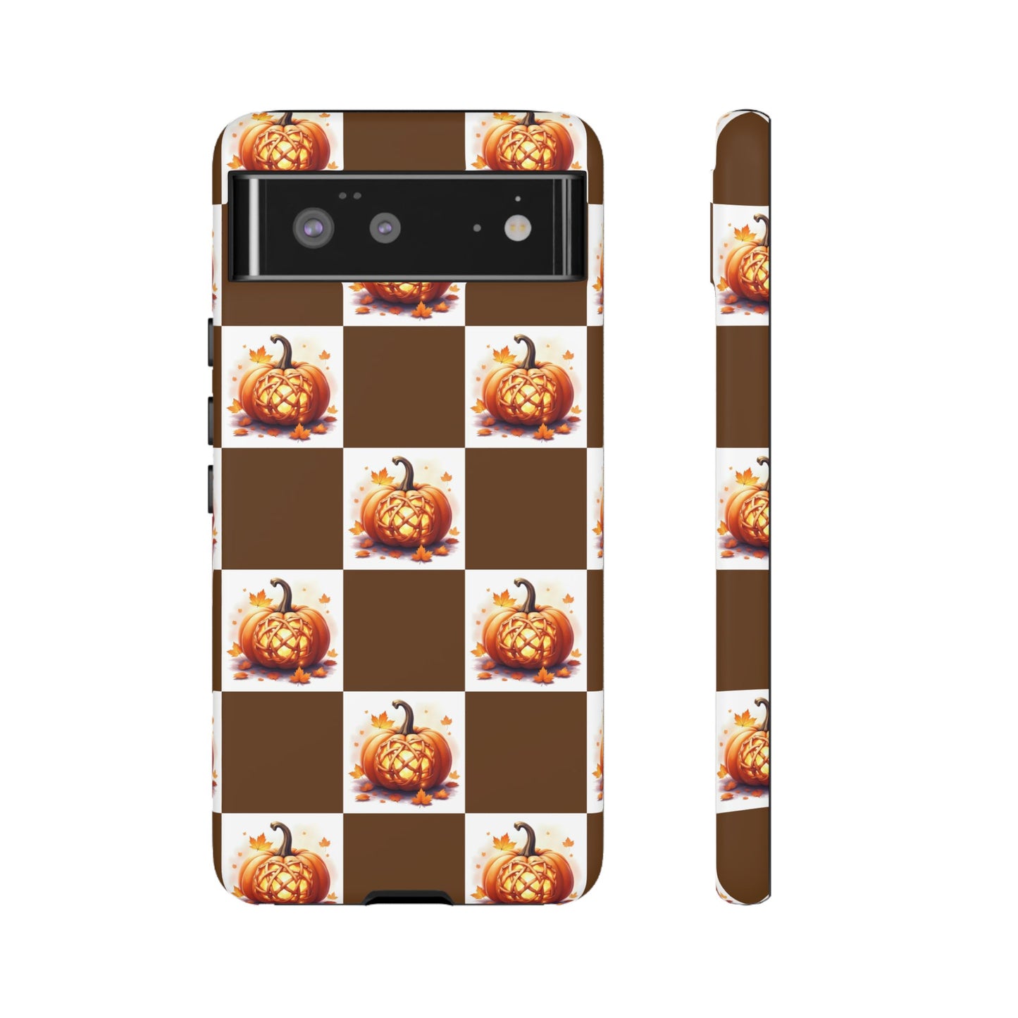 Pumpkin Phone Case, Fall Decor, Halloween Gift, Autumn Accessories, Cute Smartphone Cover, Tough Cases - Celtic Scents