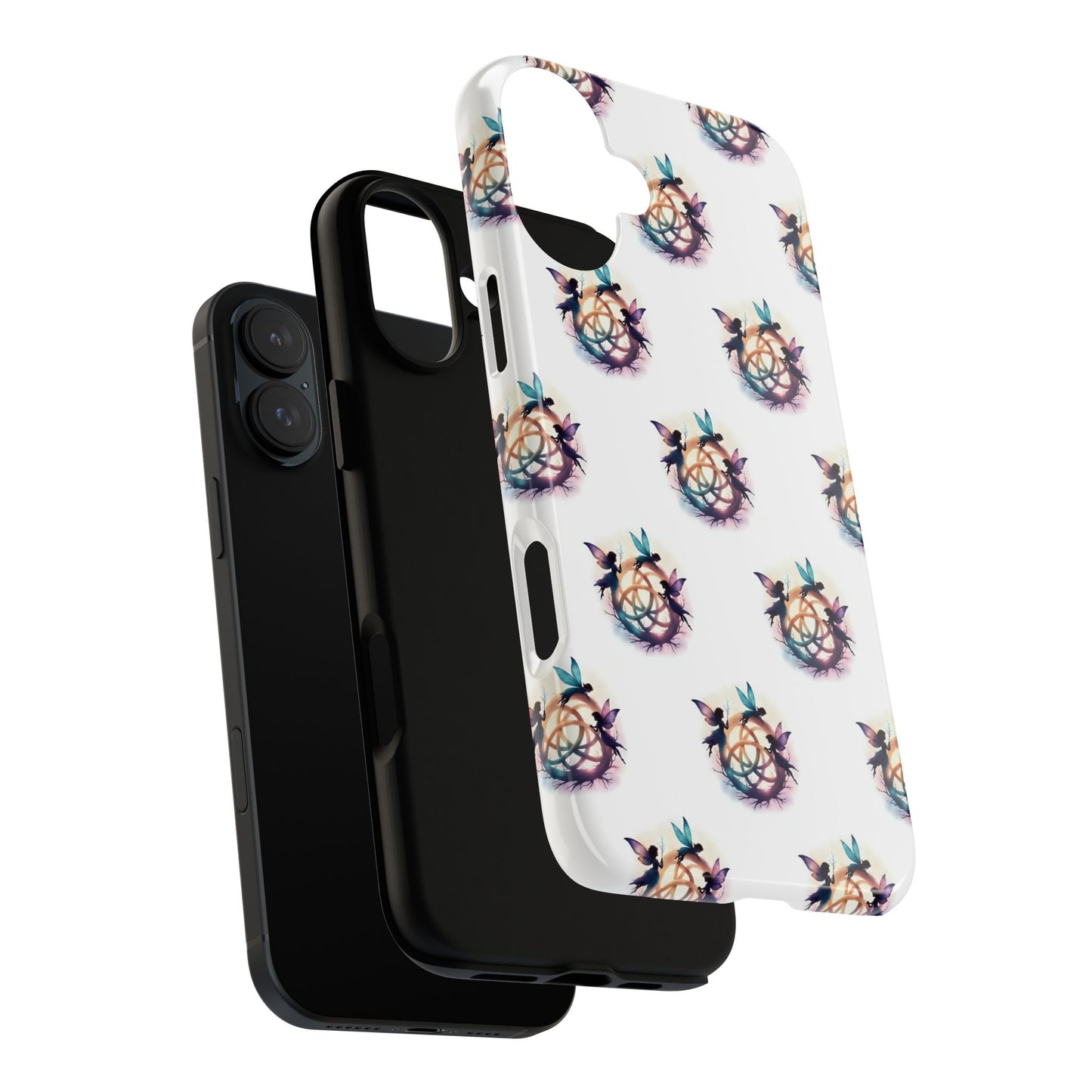 Tough Cases - Celtic Fairies Phone Case, Colorful Phone Cover, Fairy Lover Gift, Trendy Smartphone Accessory