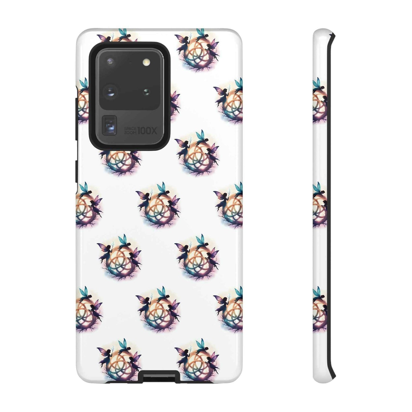Tough Cases - Celtic Fairies Phone Case, Colorful Phone Cover, Fairy Lover Gift, Trendy Smartphone Accessory