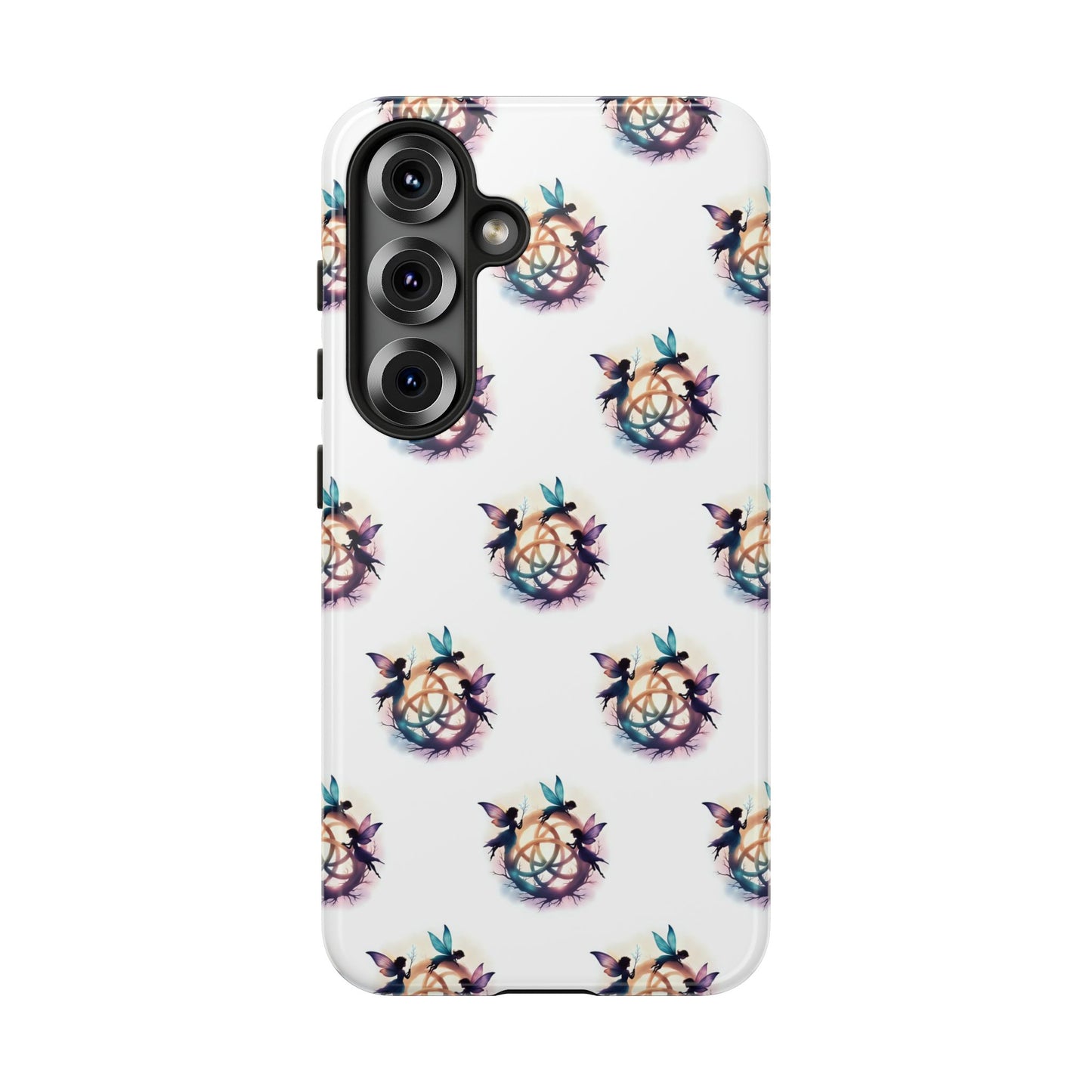 Tough Cases - Celtic Fairies Phone Case, Colorful Phone Cover, Fairy Lover Gift, Trendy Smartphone Accessory