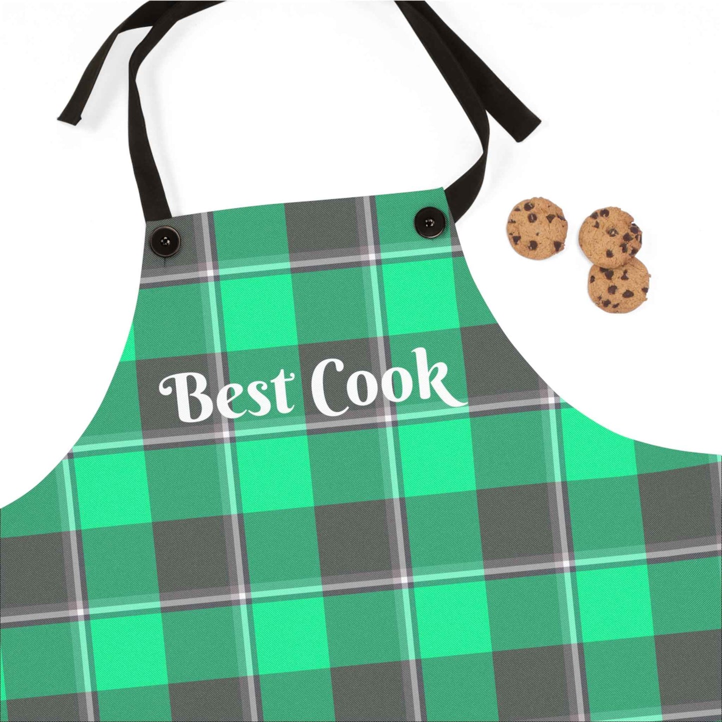 Personalized Apron , Plaid Design for Chefs, Cooking Gifts, Kitchen Apparel, Fun Cooking Accessories, Holiday Entertaining