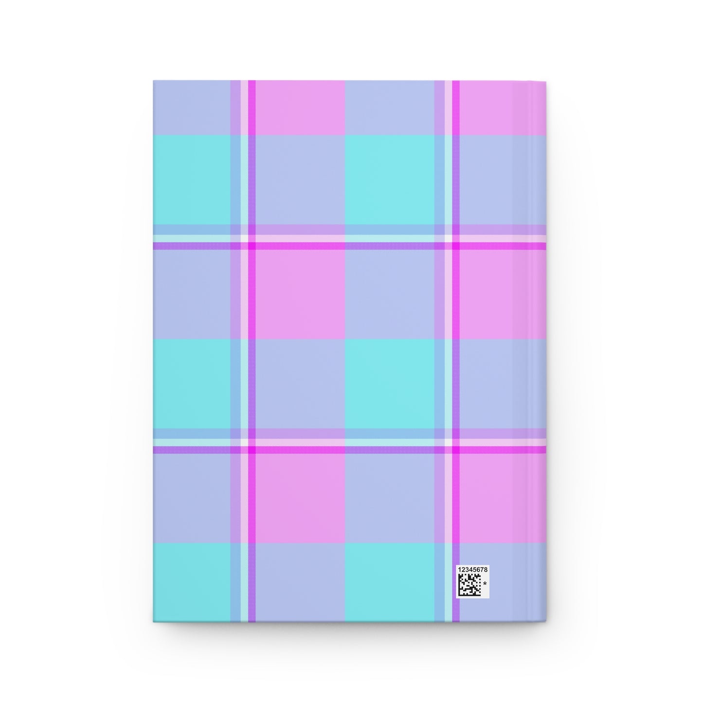 Personalized Plaid Hardcover Journal, Custom Notebook for Students, Gift for Writers, Cute Stationery, Birthday Journal - Celtic Scents