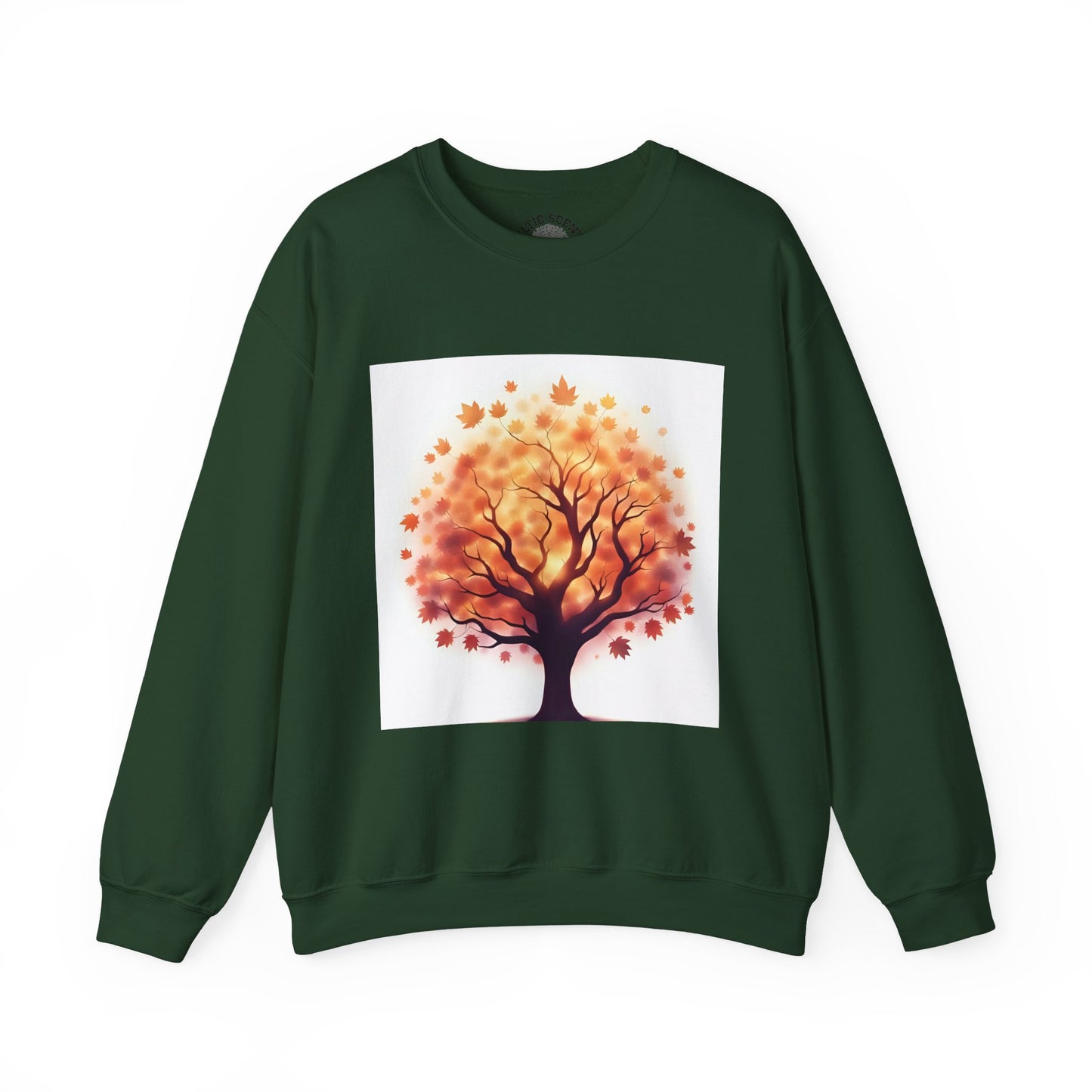 Autumn Tree Sweatshirt | Cozy Fall Apparel, Gift for Nature Lovers, Unisex Crewneck, Tree Design Sweatshirt, Ideal for Thanksgiving - Celtic Scents