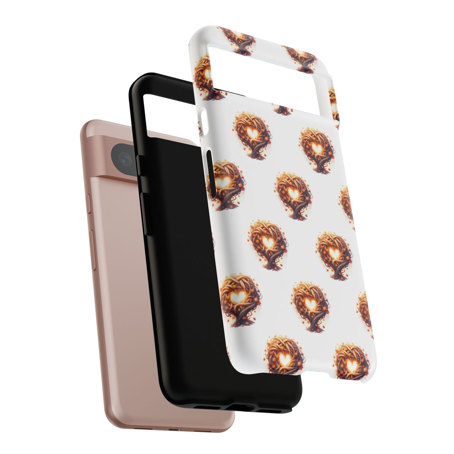 Stylish Phone Case, Tough Cases with Unique Design, Durable Smartphone Cover, Gift for Tech Lovers, Trendy Phone Accessory, Autumn Design