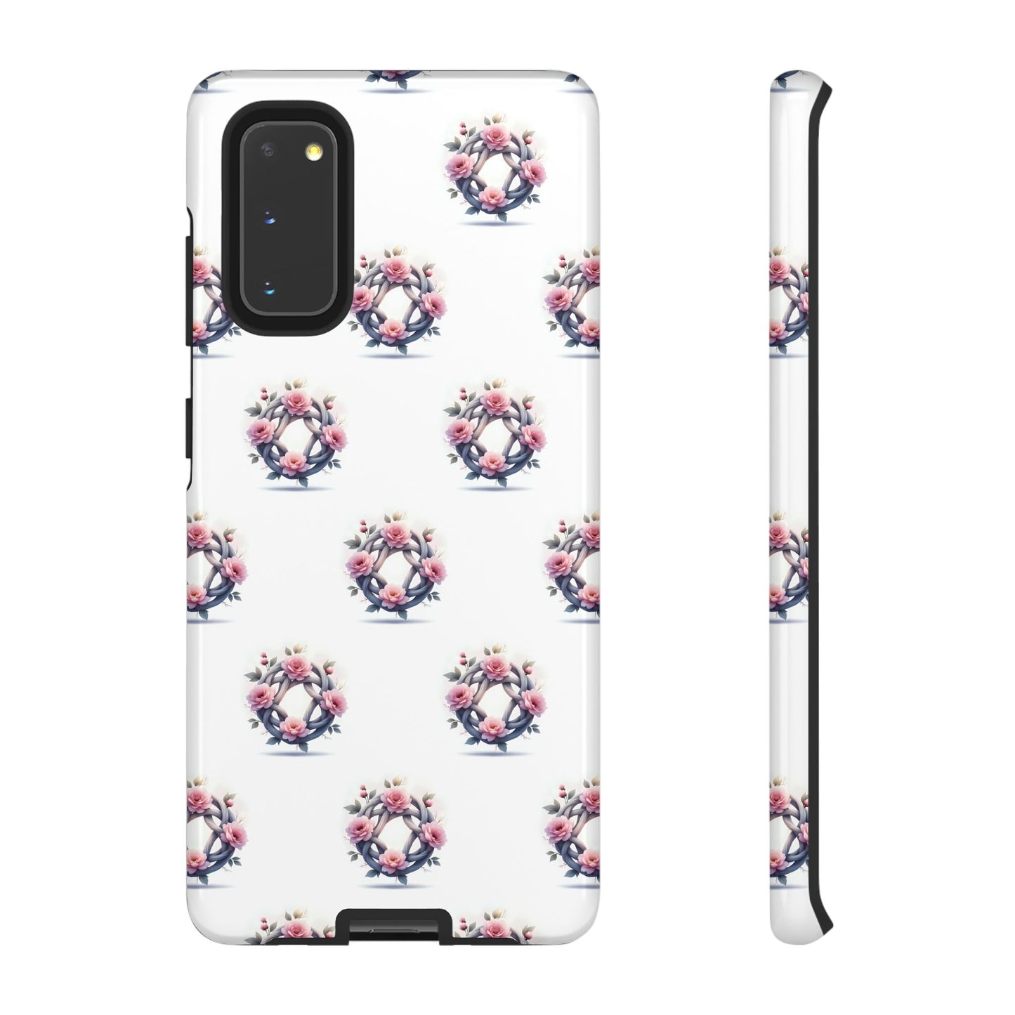 Floral Phone Case, Tough Cases for Women, Cute Celtic Knot Floral Design iPhone Cover, Gift for Her, Stylish Tech Accessories - Celtic Scents
