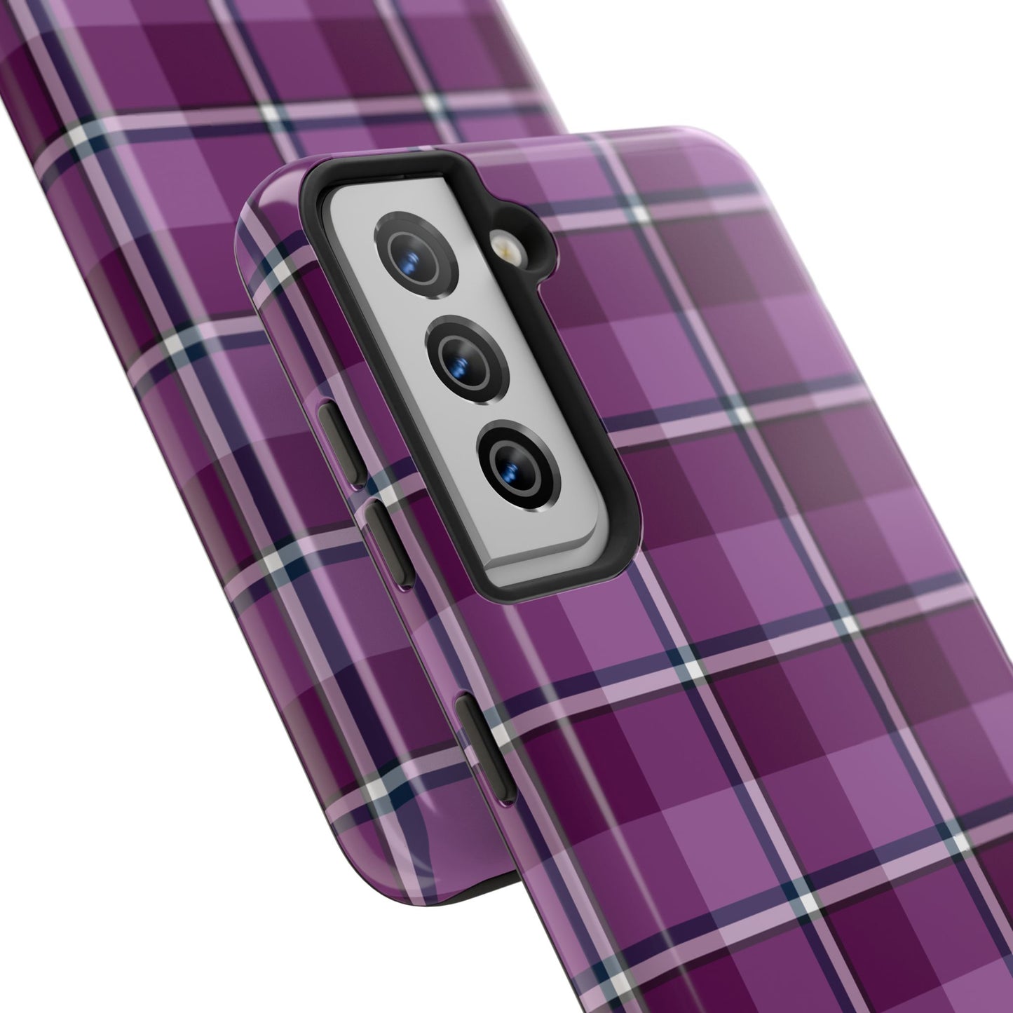 Plaid Tough Phone Case, Stylish Cell Phone Cover for All Occasions, Perfect Gift for Tech Lovers