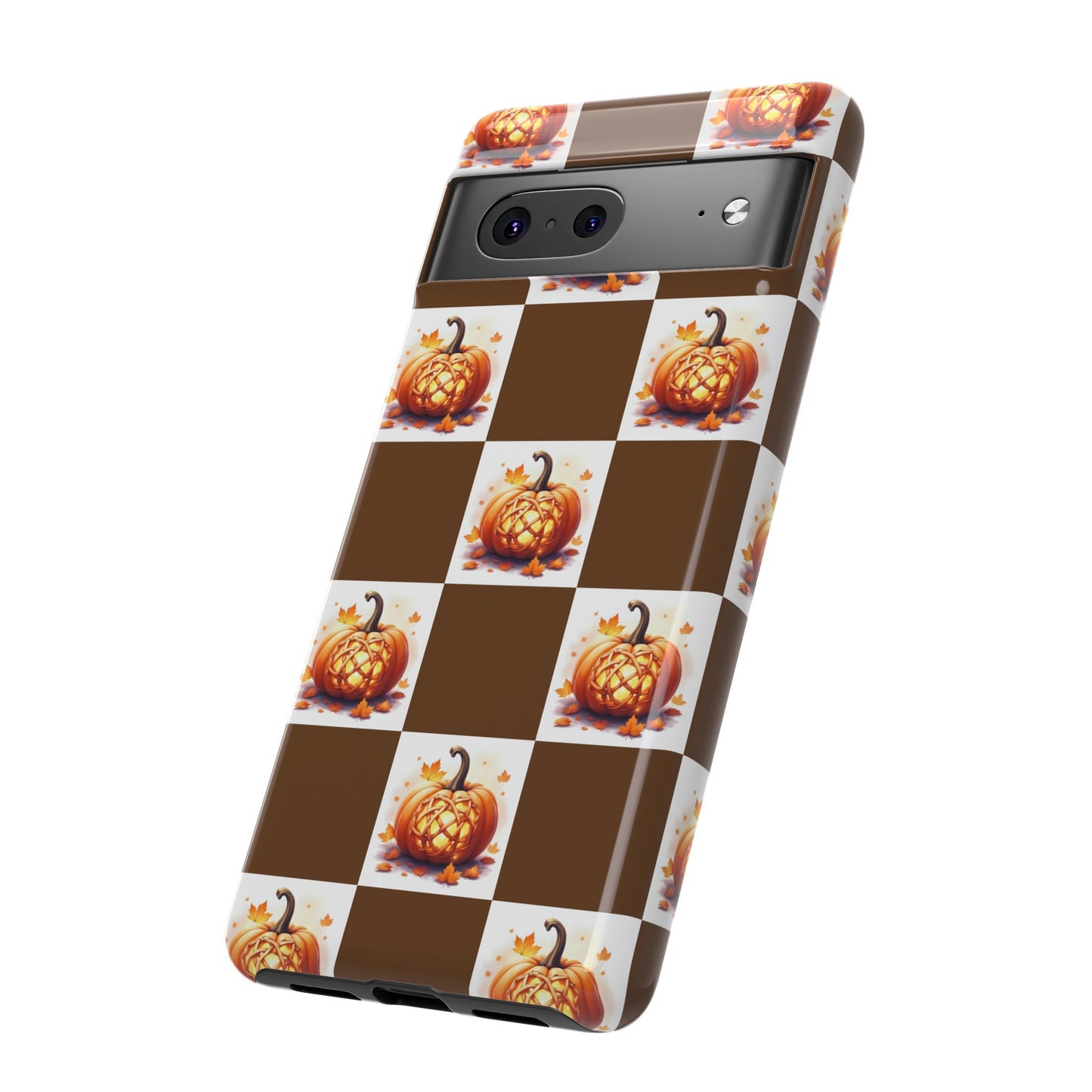 Pumpkin Phone Case, Fall Decor, Halloween Gift, Autumn Accessories, Cute Smartphone Cover, Tough Cases