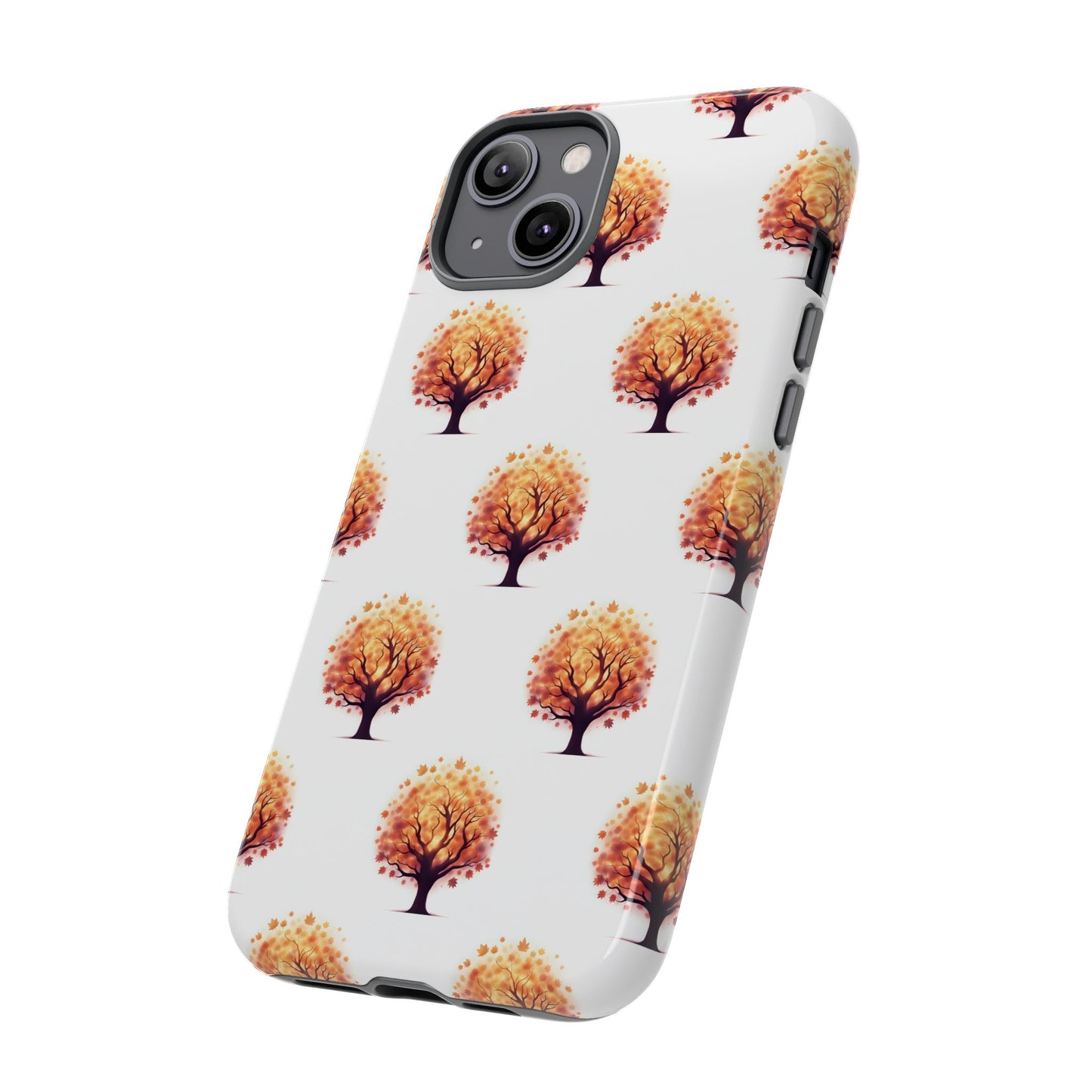 Autumn Tree Phone Case, Fall Phone Cover, Nature Inspired Case, Gift for Outdoorsy Friends, Seasonal Accessories, Eco-Friendly Phone Case