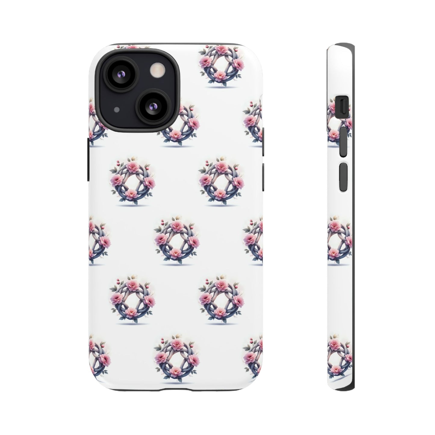 Floral Phone Case, Tough Cases for Women, Cute Celtic Knot Floral Design iPhone Cover, Gift for Her, Stylish Tech Accessories - Celtic Scents