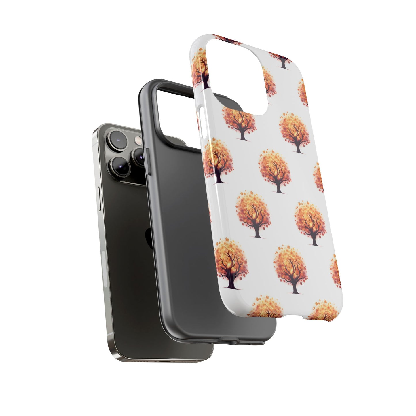 Autumn Tree Phone Case, Fall Phone Cover, Nature Inspired Case, Gift for Outdoorsy Friends, Seasonal Accessories, Eco-Friendly Phone Case