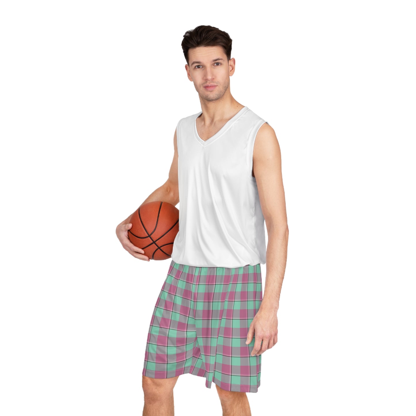 Vibrant Basketball Shorts for Summer Fun, Sporty Lounge Wear, Casual Fitness Gear, Gym Shorts, Beach Style - Celtic Scents