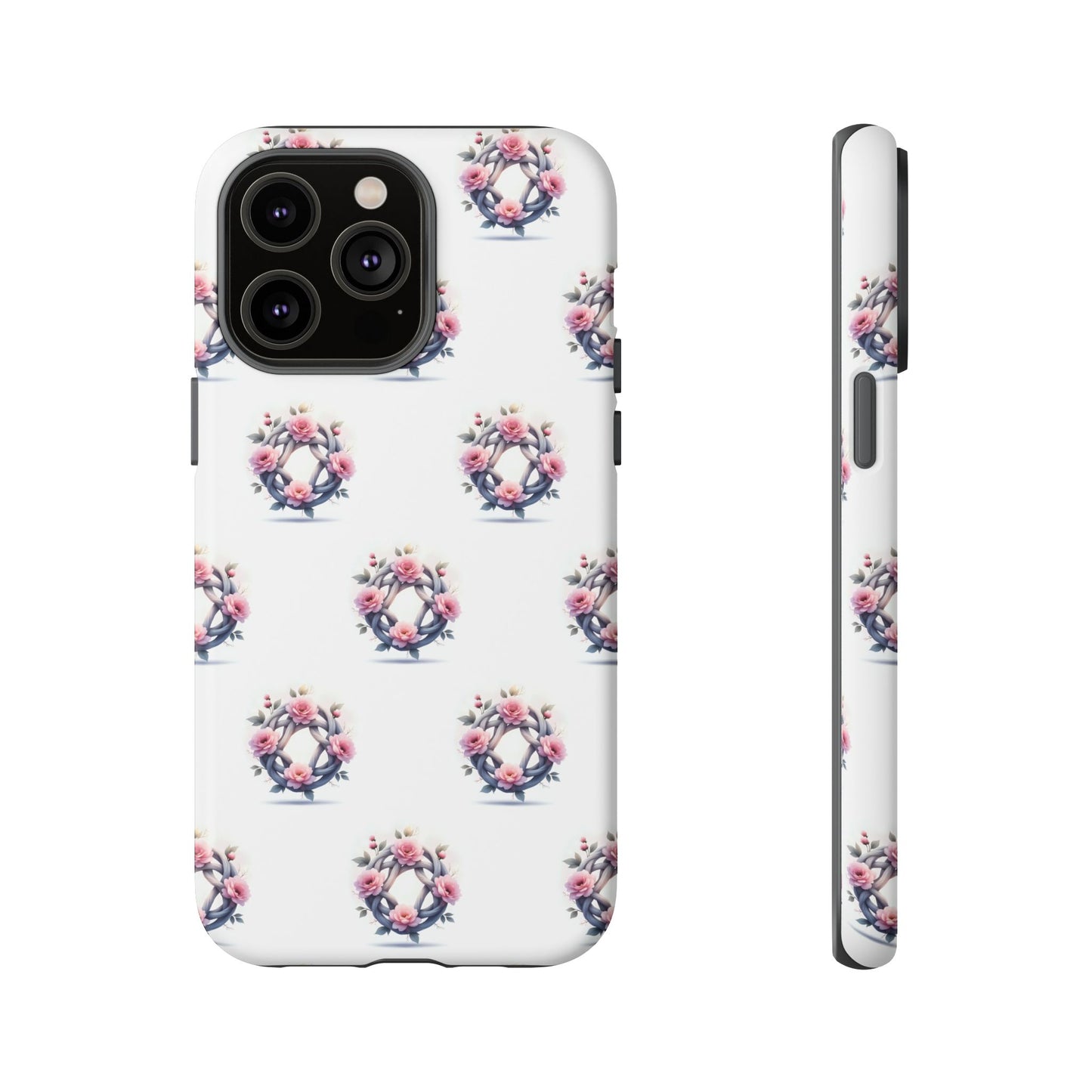 Floral Phone Case, Tough Cases for Women, Cute Celtic Knot Floral Design iPhone Cover, Gift for Her, Stylish Tech Accessories - Celtic Scents